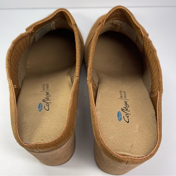 NWOT Aqua College Women’s Brown Suede Nan Waterproof‎ Mules Size 10M - Picture 6 of 11